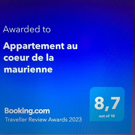 Appartement Au Coeur De La Maurienne Saint-Etienne-de-Cuines Εξωτερικό φωτογραφία